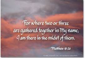 Matthew 18 verse 20